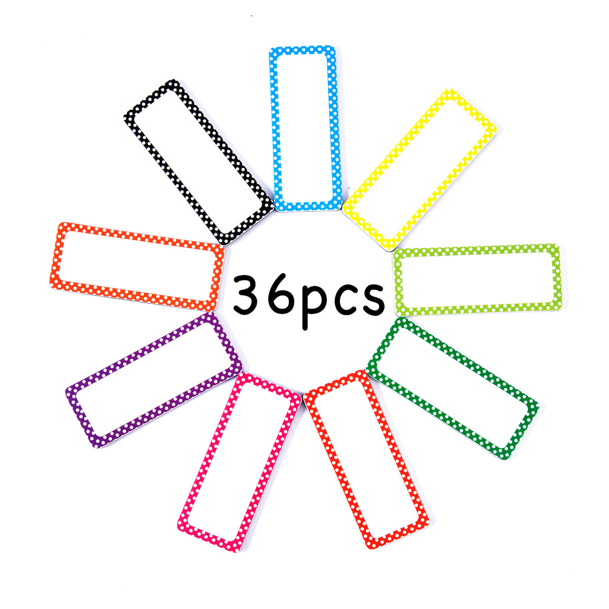 Dry Erase Name Plates 3 x 1.2" ZazzyKid